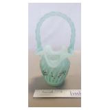 (1) Vintage Fenton Basket (8.5" Tall)