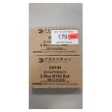 (40) Rounds 5.56mm M193 Ball Ammo (Factory
