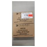 (40) Rounds 5.56mm M193 Ball Ammo (Factory