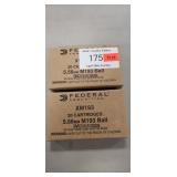 (40) Rounds 5.56mm M193 Ball Ammo (Factory