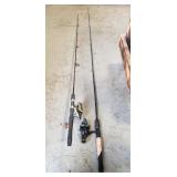 (2) Fishing Rods w/ Reels (Review Photos)