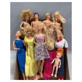 Lot Of Assorted Barbie, Ken, Fashion Dolls
