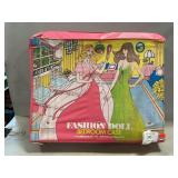 Fashion Doll Bedroom Case Full Of Doll Clothes