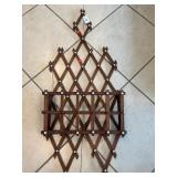 Vintage Tramp Art Wall Shelf