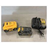 DeWalt 20V 4 Amp Battery & Other w/ Charger