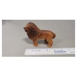 (1) Cast Iron Lion Bank