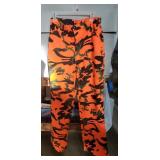Orange Camouflage Hunting Pants (Size 32 Reg.)