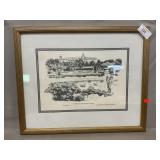 The Hershey Gardens LE Lithograph