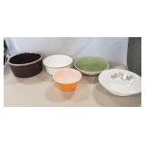 (5) Assorted Vintage Bowls Including (1)