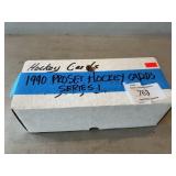 Box With 1990 ProSet Hockey Cards Series 1