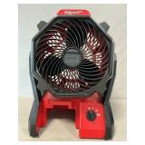 Milwaukee Branded Cordless Jobsite Fan, Appears