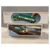 1982 & 1985 Hess Toy Truck Banks