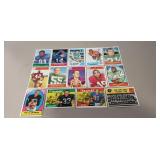 (14) Assorted Vintage NFL Football Cards