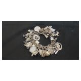 Sterling Silver/925 Cham Bracelet w/ Large Amount