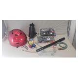 Assortment Of Bicycle Related Items Including