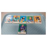 (60) Assorted Vintage NFL Football Cards