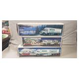 (3) Hess Trucks (1987-Bank, 1991 & 1992)