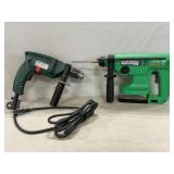 Hitachi Cordless Rotary Hammer, Metabo Impact