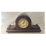 (1) Vintage Ingraham Mantle Clock (No Key)