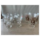Lot Of (8) Coca-Cola Glasses