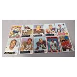 (10) Assorted Vintage NFL Football Cards