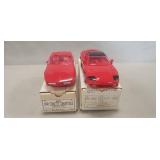 (2) Vintage Promo Cars w/ Boxes