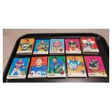 (125) Assorted Vintage NFL Football Cards