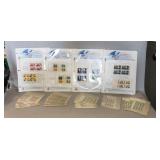 Tray Lot Of Assorted Vintage Collector Stamps