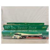 Pair Of BP Toy Tanker Trucks
