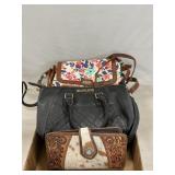 Michael Kors Quilted Satchel Handbag, Relic