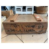 Wooden Ammo Crate