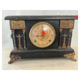 Antique Sessions Mantel Clock, (No Back, No Key)