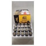 (20) Rounds 45 Auto Ammo