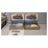 (2) Vintage Gabriel Metal Model Kits