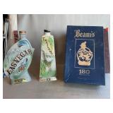 (4) Jim Beam Decanters (Empty)