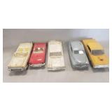 (3) Vintage Promo Cars (No Boxes/Poor Condition)