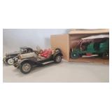 (3) Vintage Plastic Car Replicas