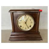 Vintage Ingraham Mantel Clock, No Key