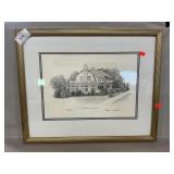 The Hershey Tea House LE Lithograph