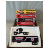 Ertl Tractor Trailer, (7) Matchbox Transporters,