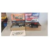 (1) Hubley Metal Model Kit & (1) Revell Model Kit