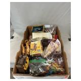 Box Lot Of Western Toys, Including Wind-Up Horse,