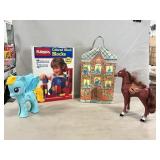 Playskool Wooden Blocks, Madeline Closet Teavel