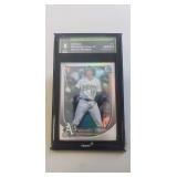 (1) Graded 2025 Topps Nick Kurtz Baseball Card