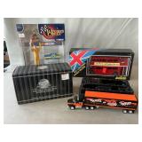 Solid Double Decker Bus, Dale Earnhardt Figure,