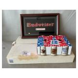 Budweiser LE Olympics Sign, Mini Mug 6-Pack
