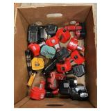 Box Lot With Assorted Power Tool Batteries