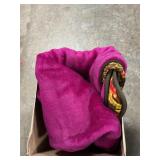 Vintage Korean-Style Raschel Heavy Blanket