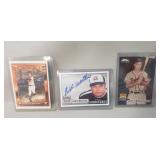 (3) Eddie Mathews Baseball Cards