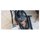 RIDGID 4 Gallon Portable Vacuum w/ Attachments &